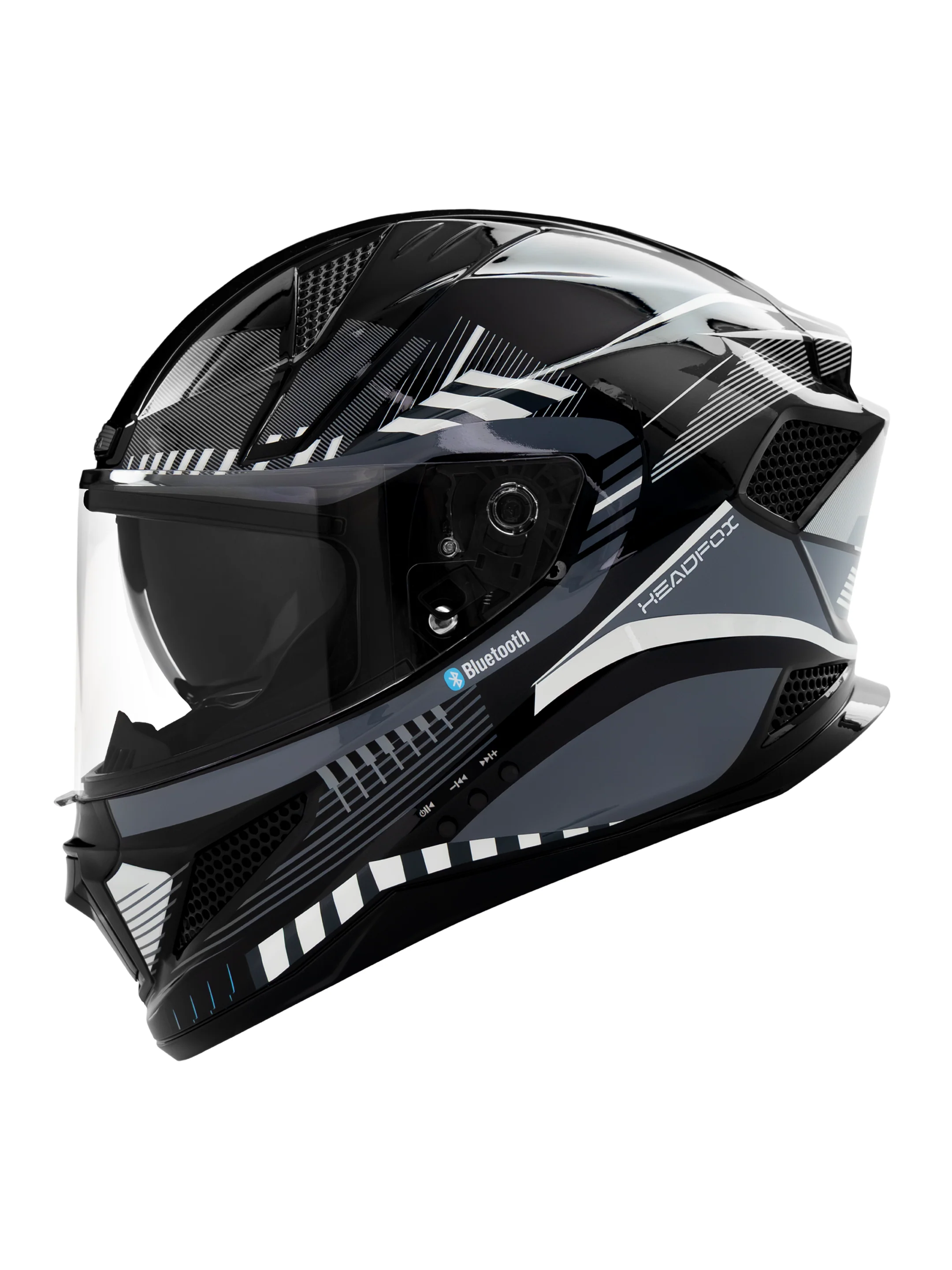 STEELBIRD SBA-20 ISS BT SHIELD X GLOSSY BLACK/NEON C/V 600 MM